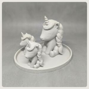 Minimalist 3D Printed Unicorn