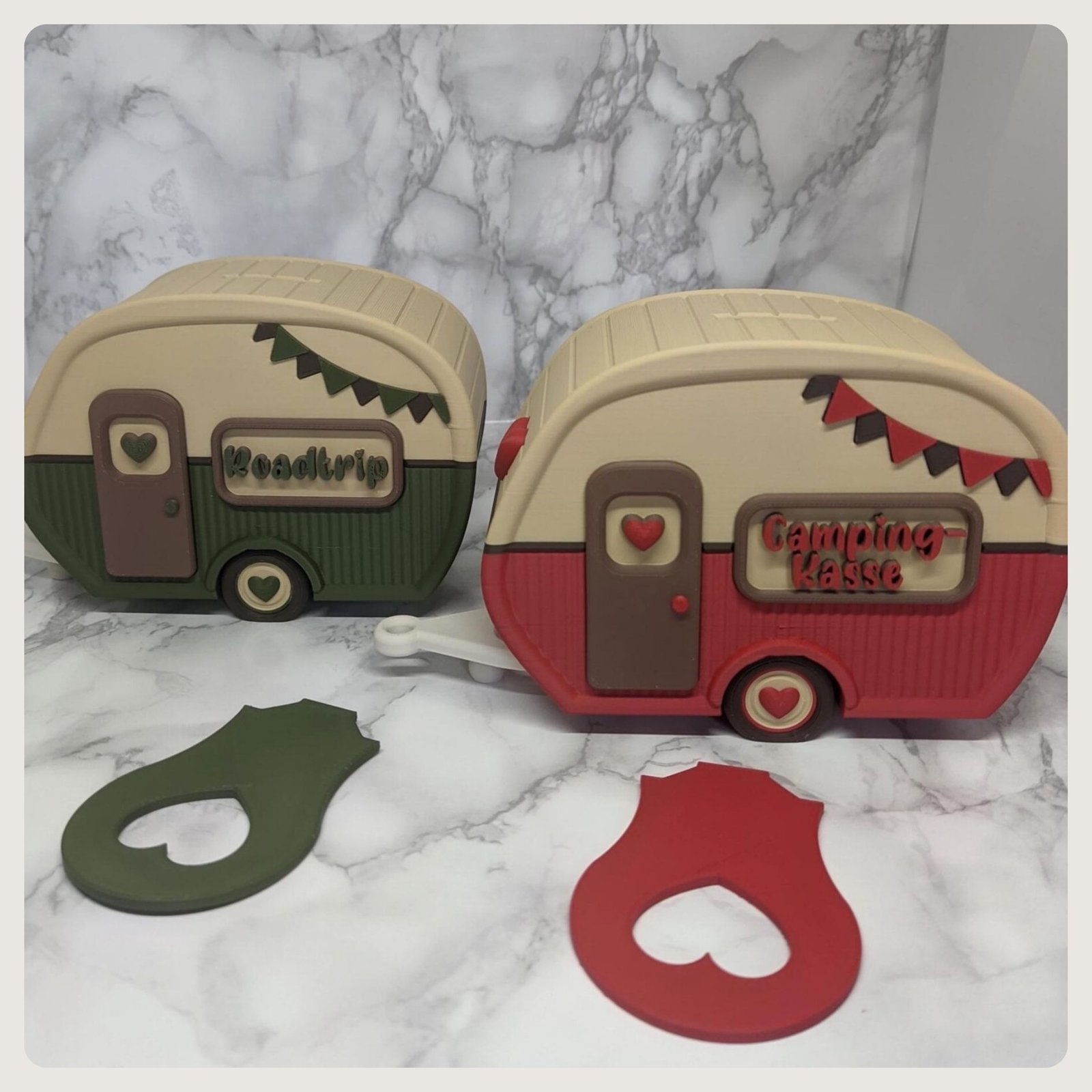 Caravan Bank – Camper Money Box – Road Trip & Camping Fund – Personalized Travel Gift – Camping Lover Gift - Image 2